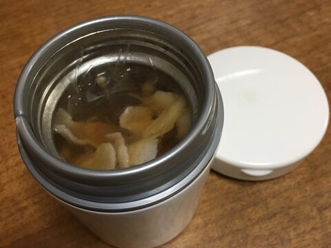 お弁当に！春雨スープ